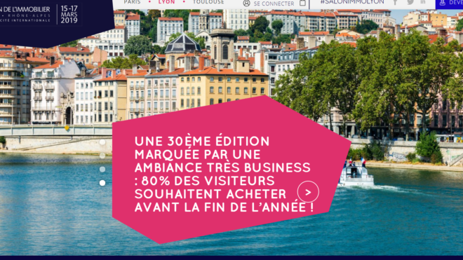 Salon de l’immobilier Lyon 2019 15-17 mars 2019